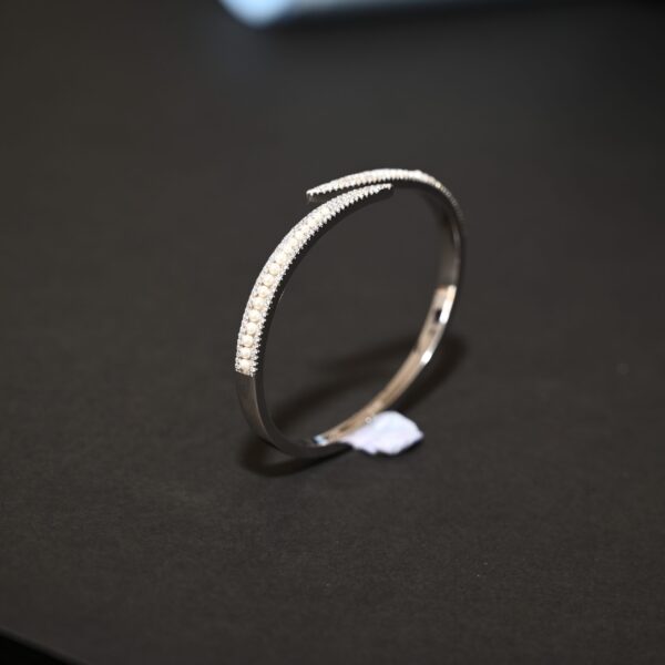 Silver Minimal Open Kada