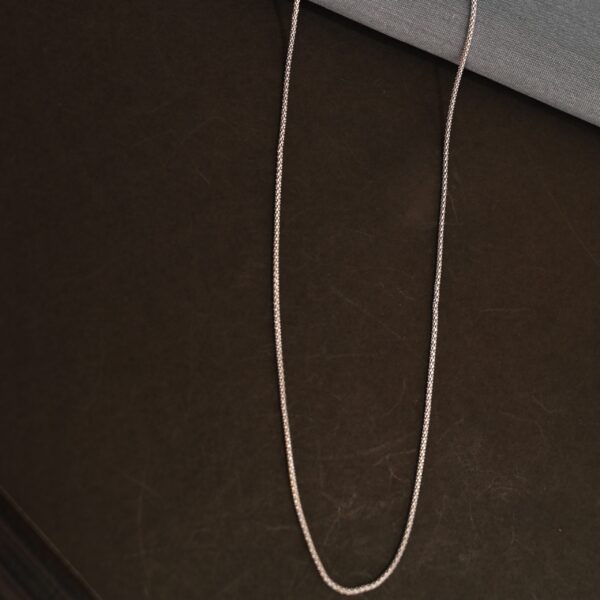 Textured Silver Chain