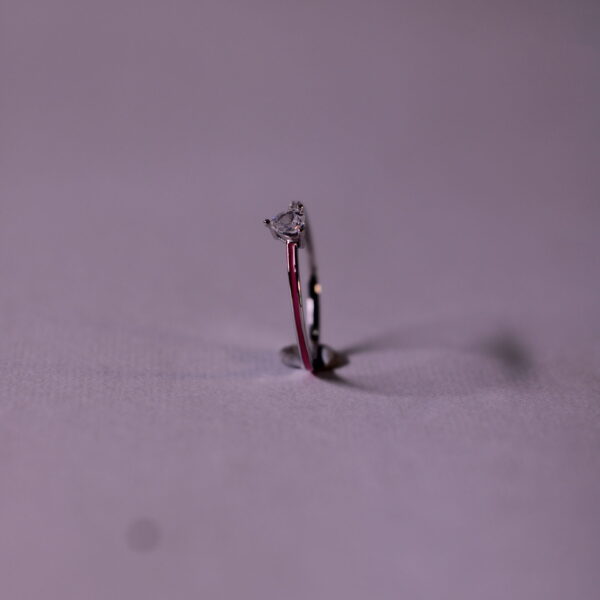 Silver Oxidized Tribal Ring