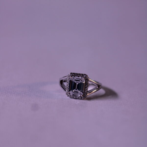 Silver Floral Heritage Ring