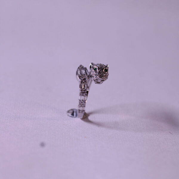 Silver Spark Romance Ring