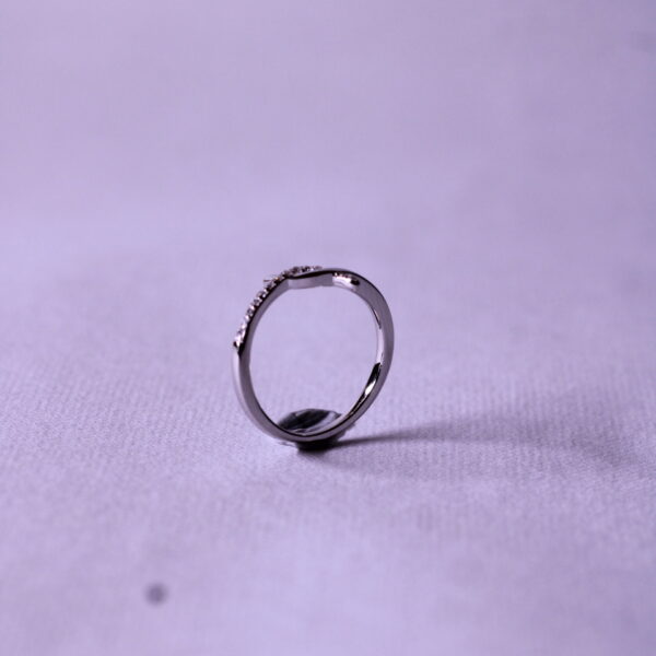 Silver Sparkling Halo Band