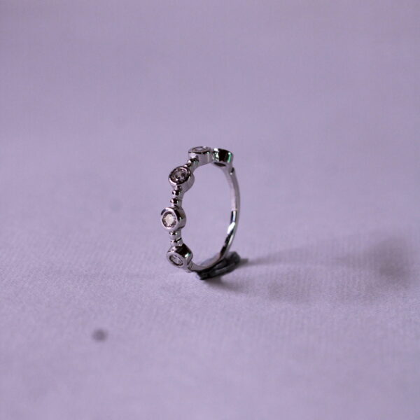 Silver Infinity Bond Ring