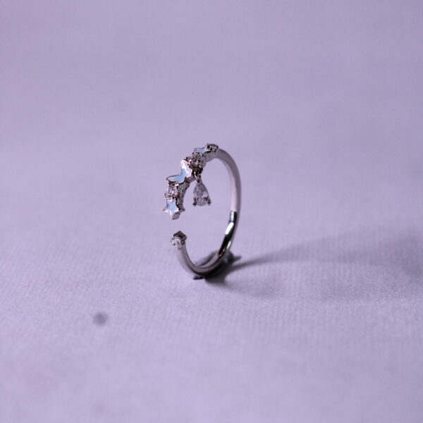 925 sterling silver butterfly Ring for women's and girls