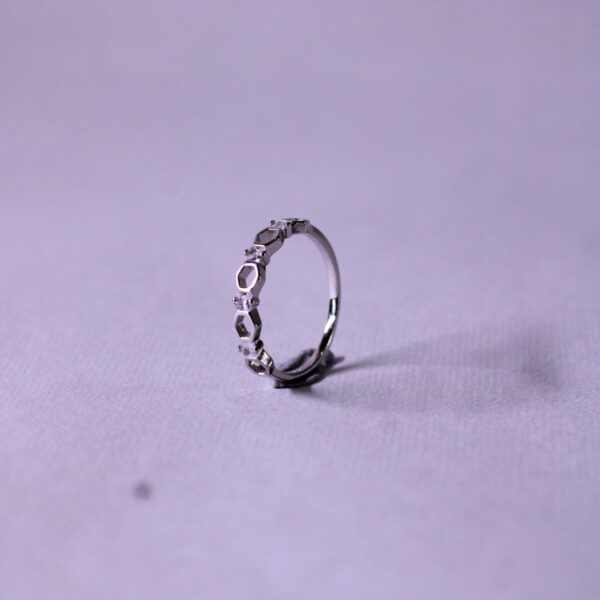 Silver Eternal Sparkle Ring
