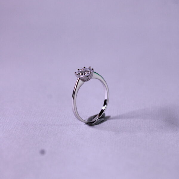 Silver Shimmer Radiance Ring